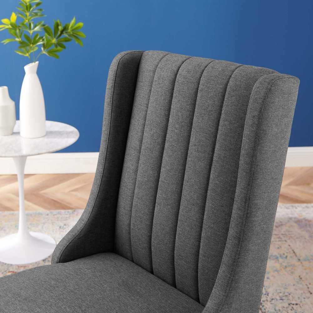 Renew Parsons Fabric Dining Side Chairs - Set of 2, Gray