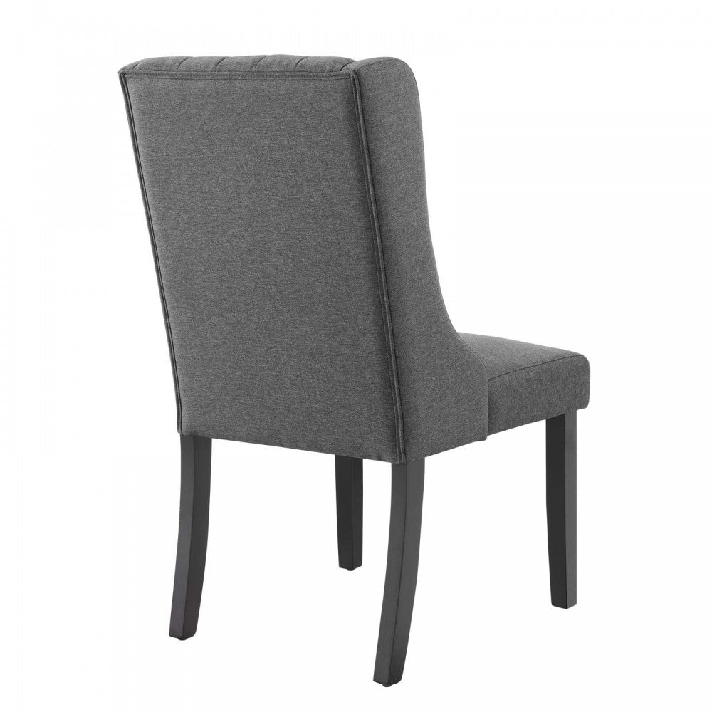Renew Parsons Fabric Dining Side Chairs - Set of 2, Gray