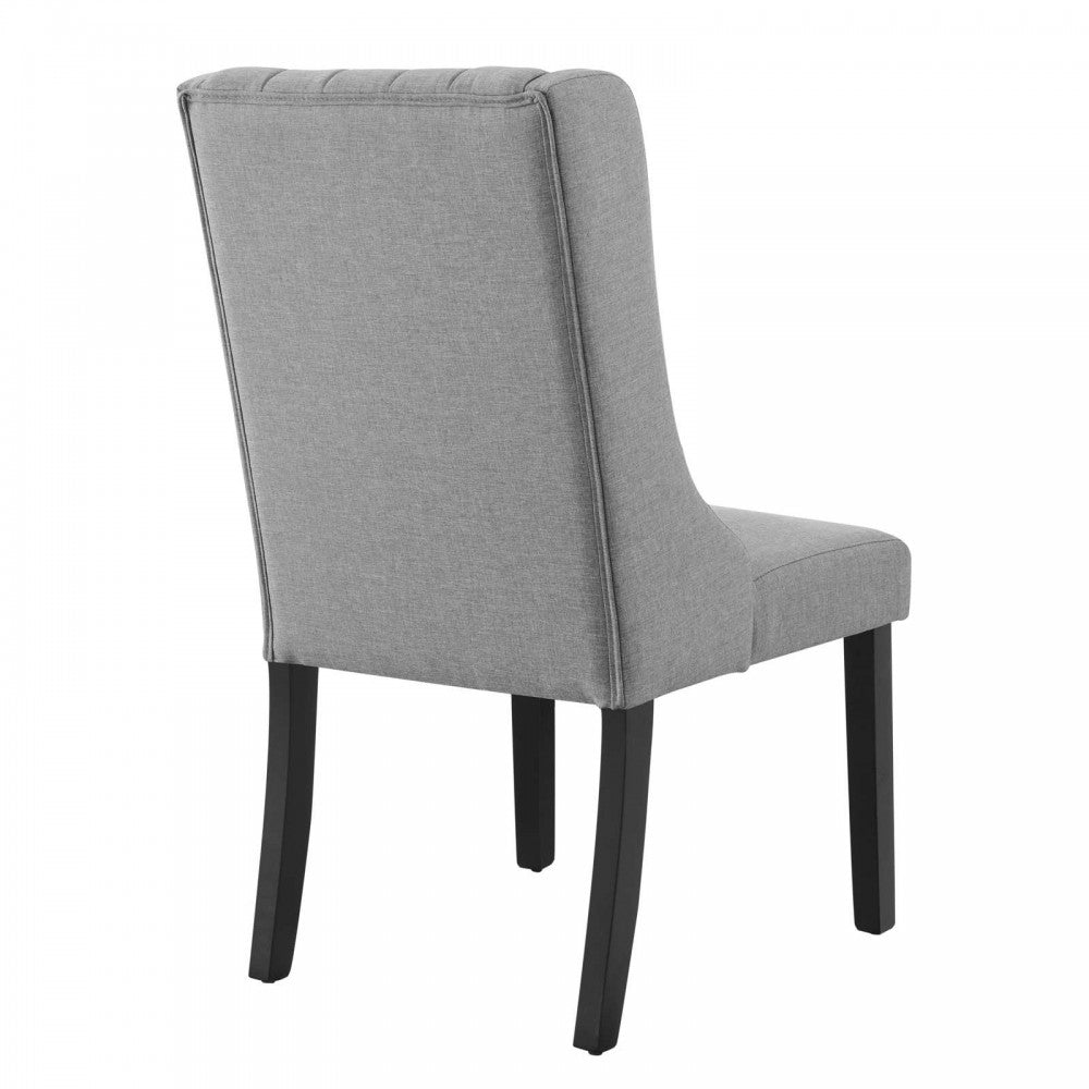 Renew Parsons Fabric Dining Side Chairs - Set of 2, Light Gray
