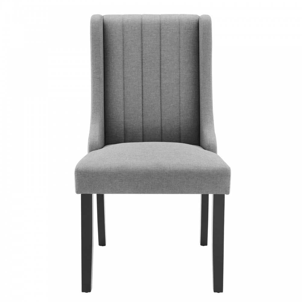 Renew Parsons Fabric Dining Side Chairs - Set of 2, Light Gray