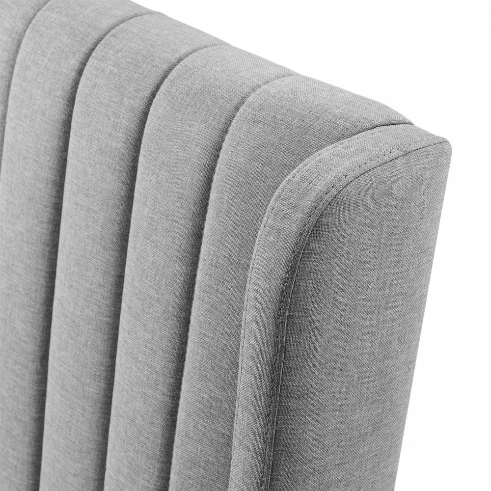 Renew Parsons Fabric Dining Side Chairs - Set of 2, Light Gray
