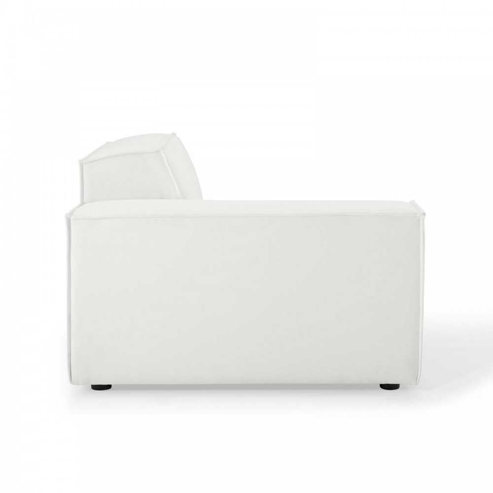 Restore 4-Piece Sectional Sofa, White, EEI-4113-WHI