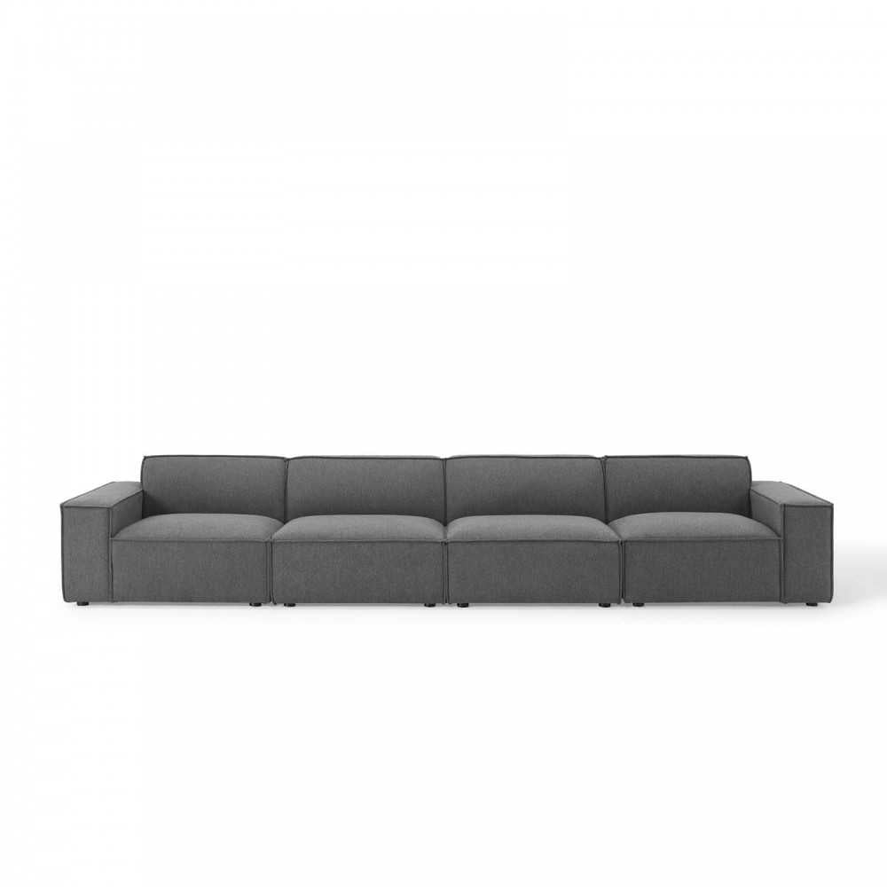 Restore 4-Piece Sectional Sofa, Charcoal, EEI-4114-CHA