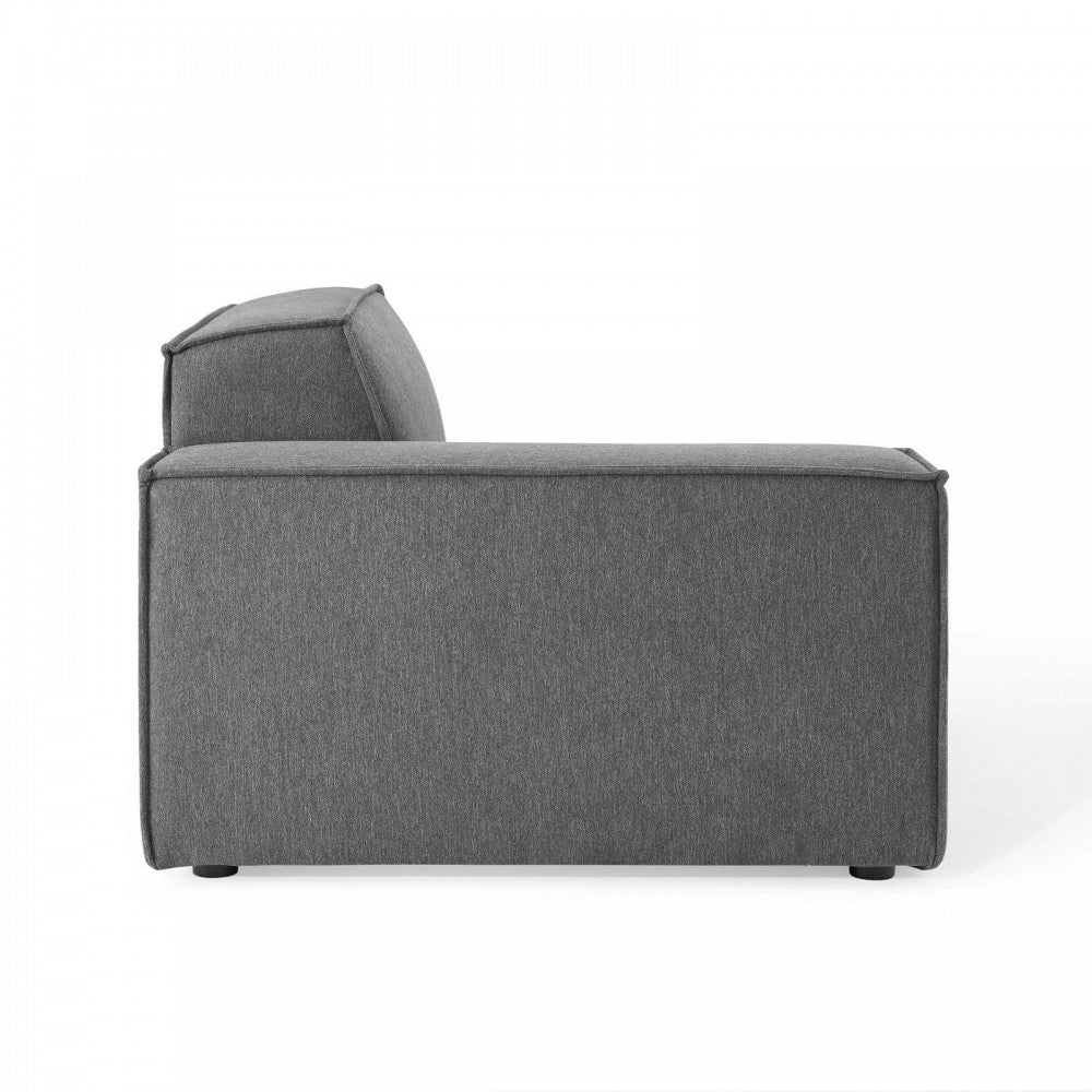 Restore Left-Arm Sectional Sofa Chair, Charcoal