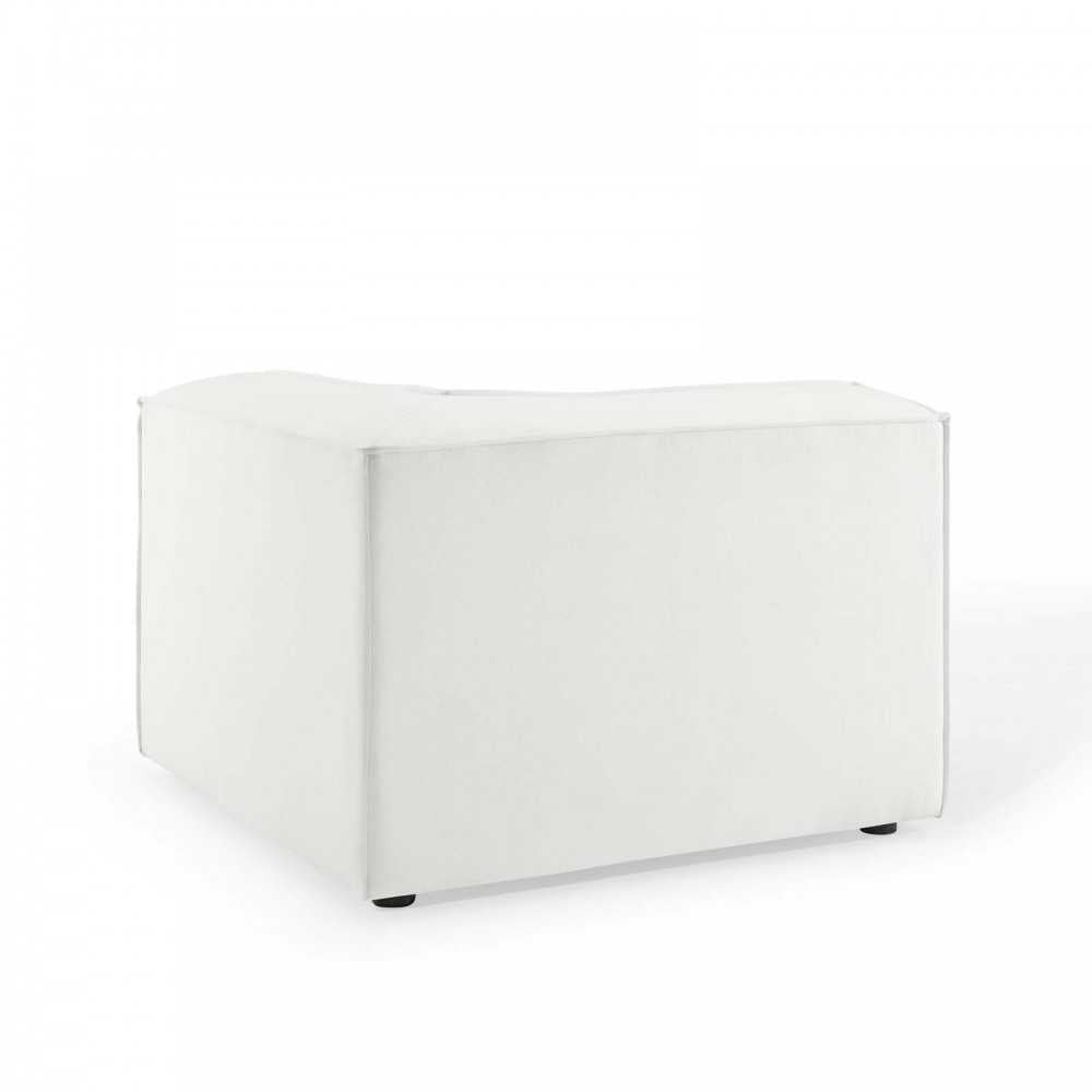 Restore Sectional Sofa Corner Chair, White