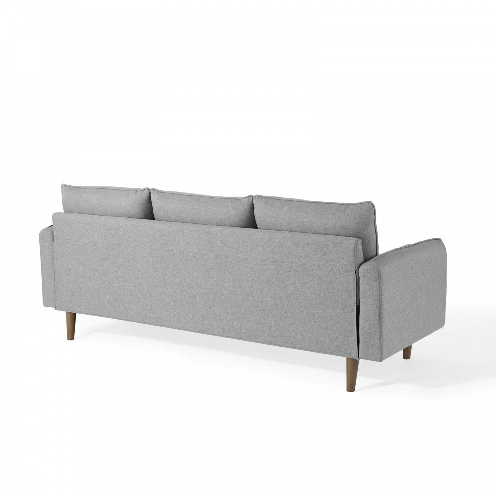 Revive Upholstered Right or Left Sectional Sofa, Light Gray