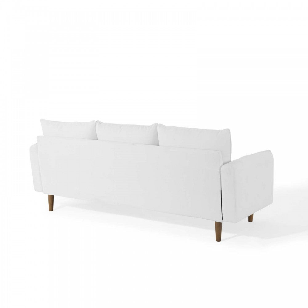 Revive Upholstered Right or Left Sectional Sofa, White