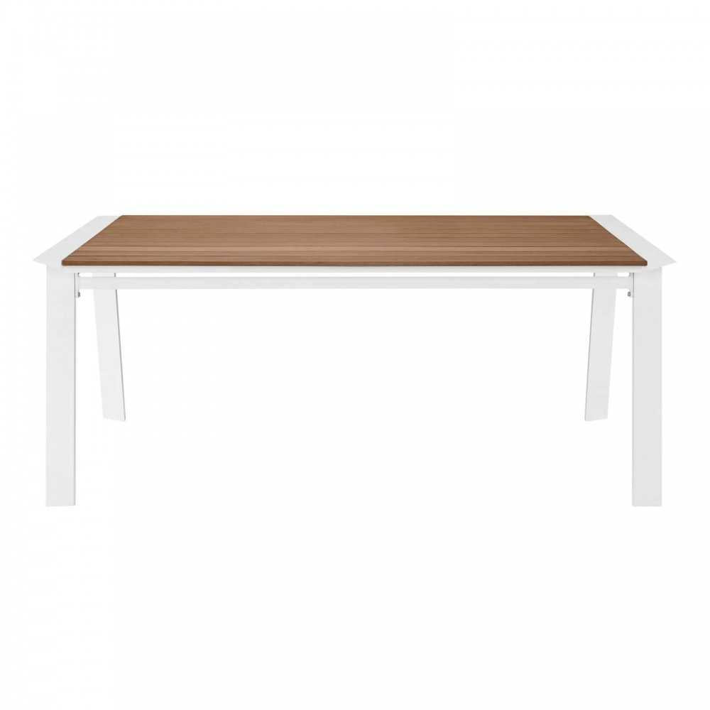 Roanoke 73" Outdoor Patio Aluminum Dining Table