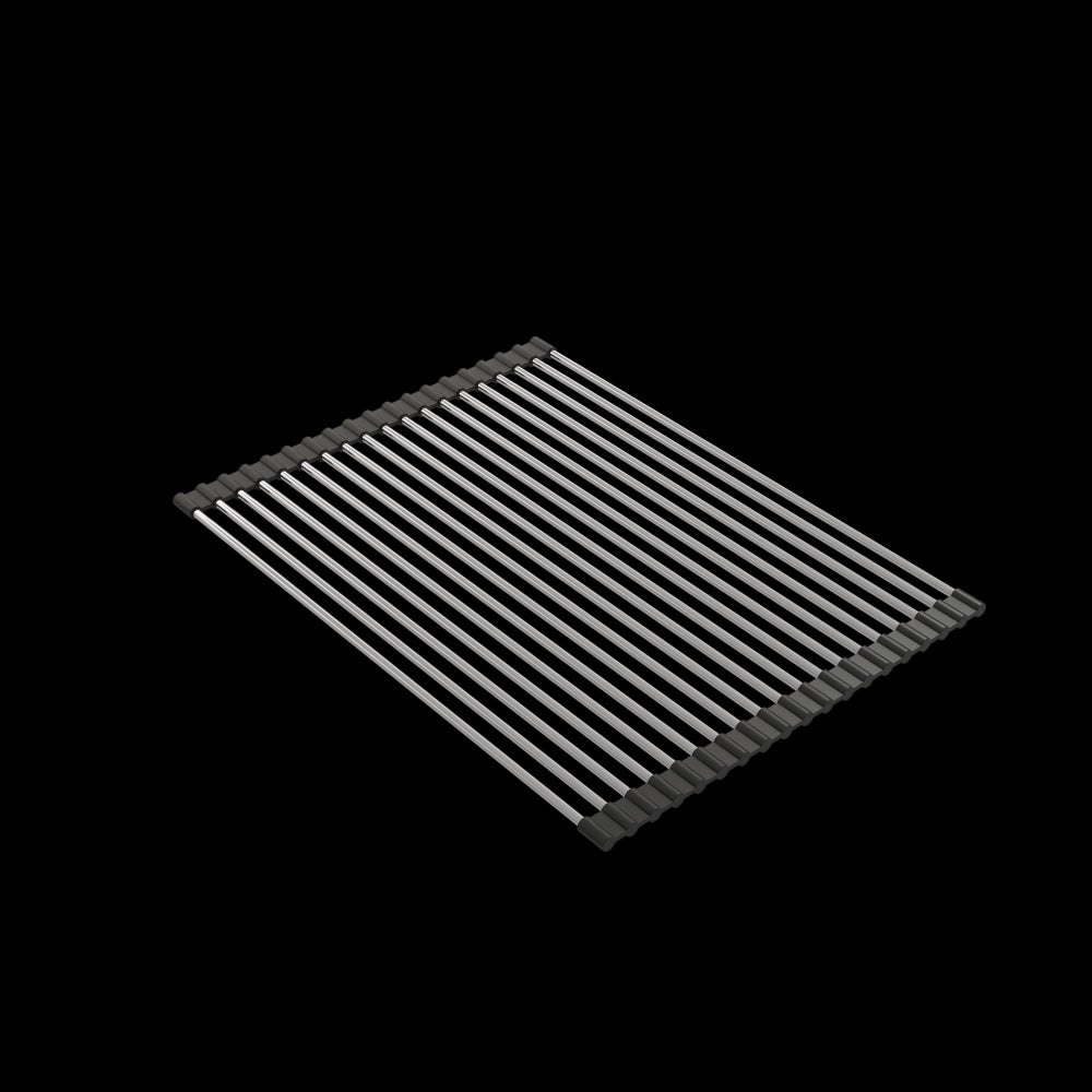 Roller Mat, Stainless Steel with Black Edging for select Granite Farmhouse Sinks