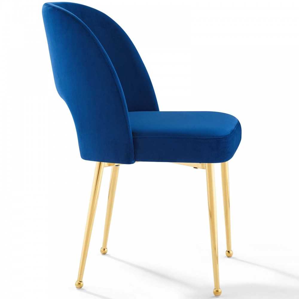 Rouse Dining Room Side Chair, Navy