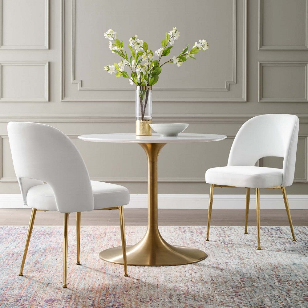 Rouse Dining Room Side Chair Set of 2, White