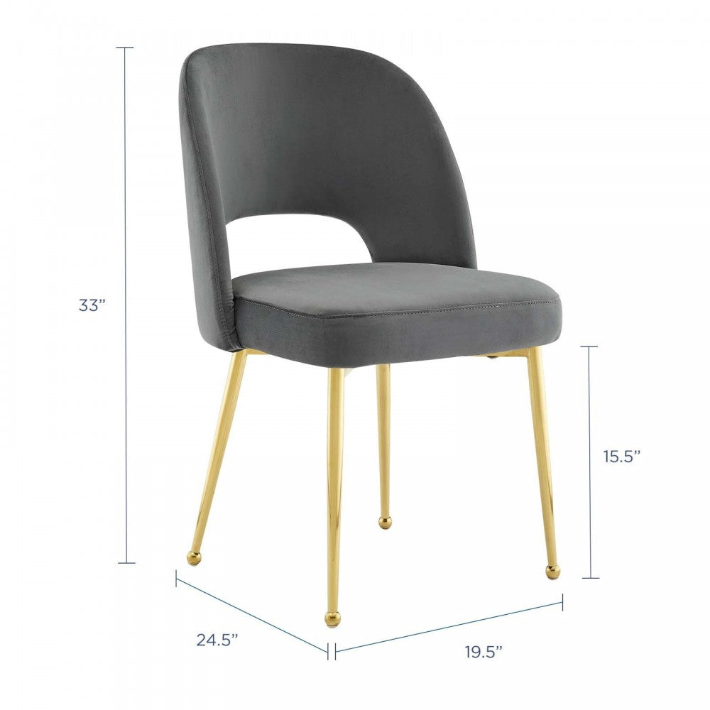 Rouse Dining Room Side Chair, Charcoal