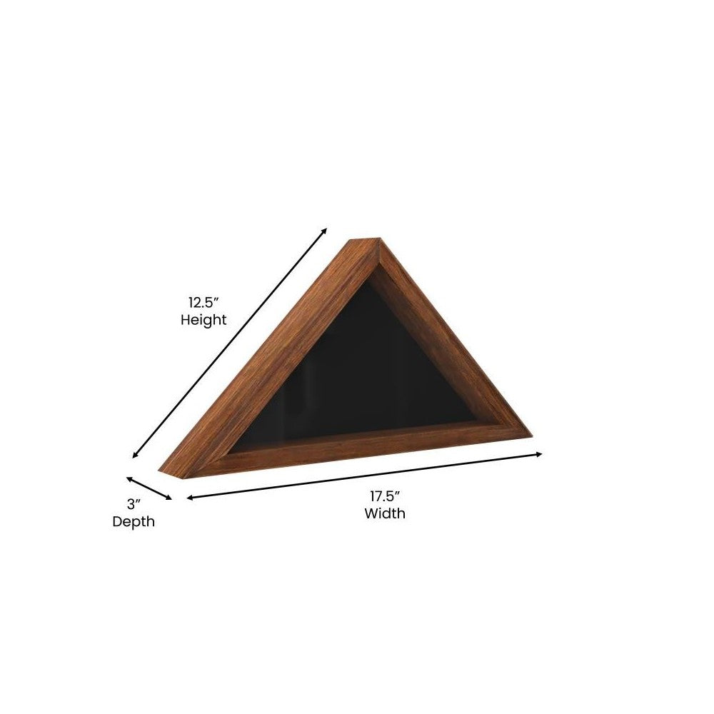 Rustic Brown 9.5 x 5 Flag Case