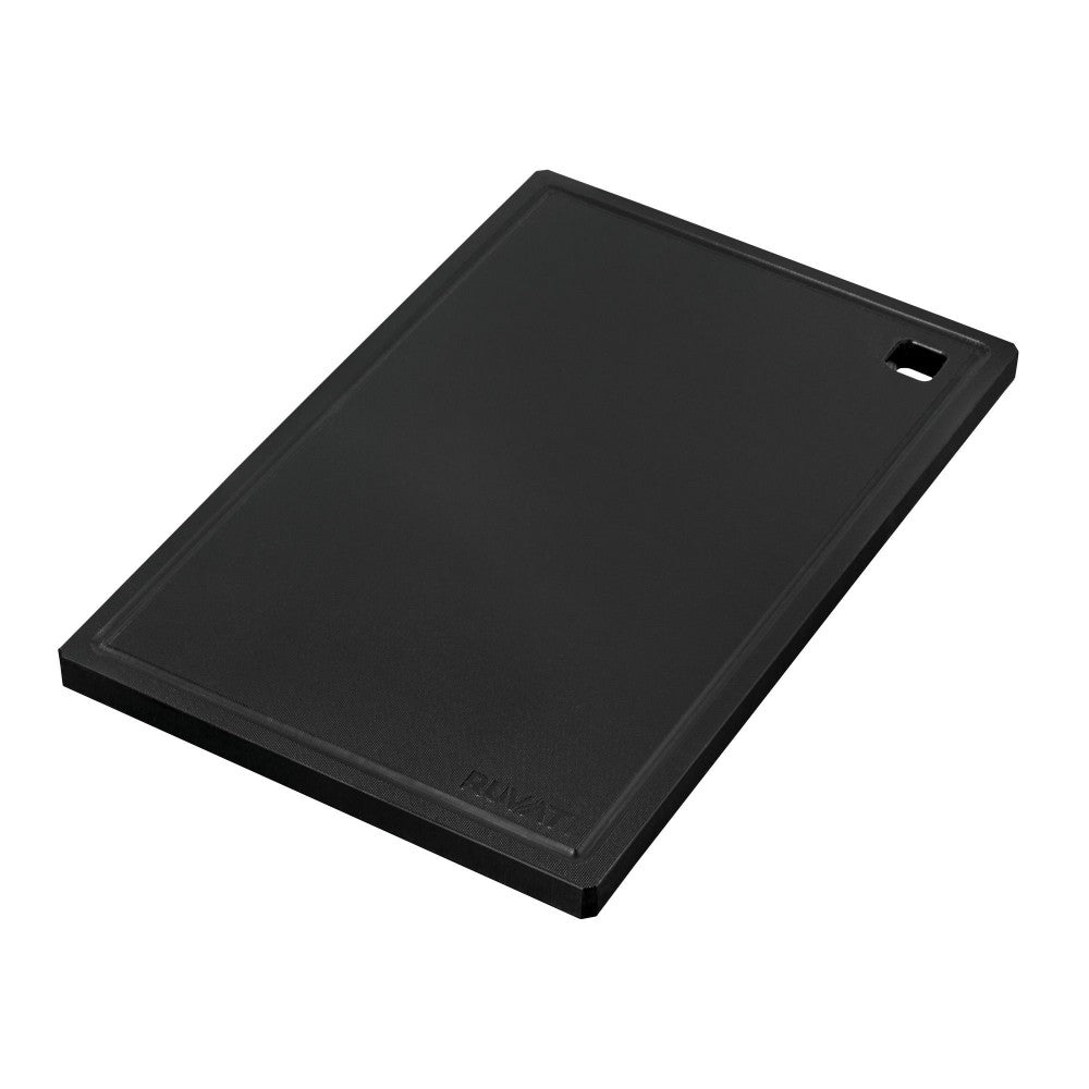 Ruvati 17 x 11 inch Black Resin Thick Replacement Cutting Board