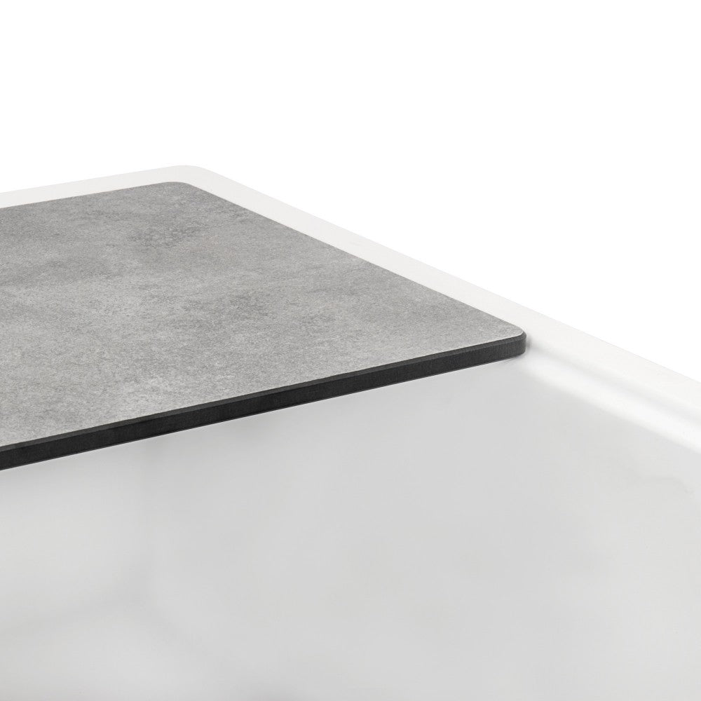 Ruvati epiStage 33 x 22 inch Topmount Kitchen Sink - Arctic White