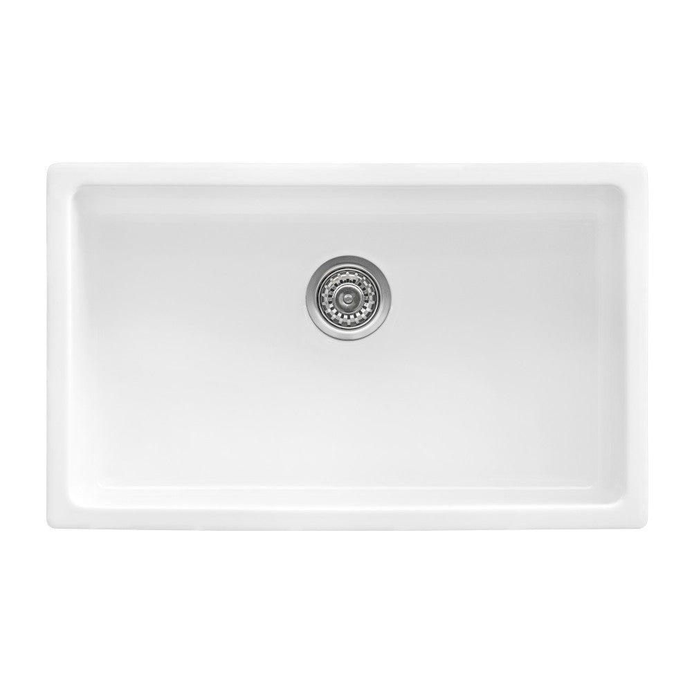 Ruvati Fiamma 30 x 18 inch Undermount Fireclay Kitchen Sink