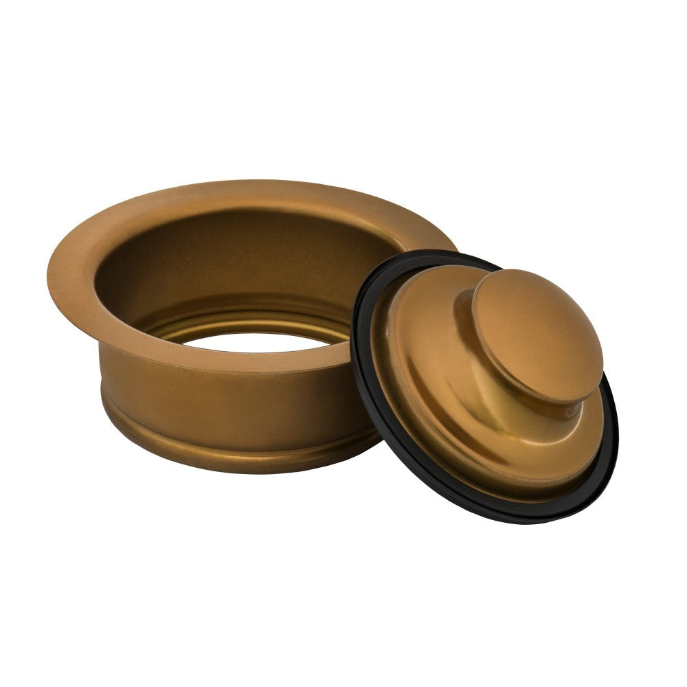 Ruvati Garbage Disposal Flange for Kitchen Sinks Copper Tone Stainless Steel