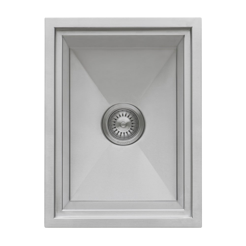 Ruvati Merino 15 x 20 inch Topmount Ice Chest Sink