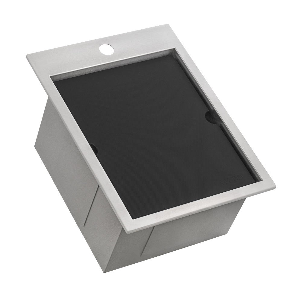 Ruvati Merino 15 x 20 inch Topmount Marine Sink - Stainless Steel
