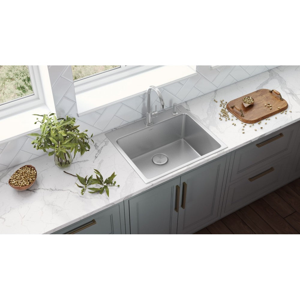 Ruvati Modena 25 x 22 inch Topmount Stainless Steel Kitchen Sink