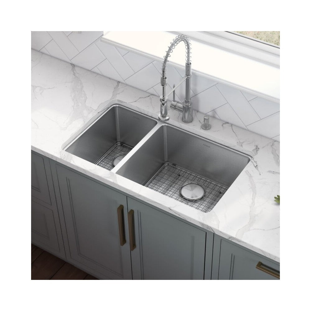 Ruvati Modena 32 x 18 inch Undermount Kitchen Sink - Stainless Steel