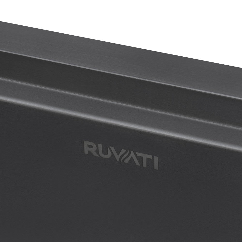 Ruvati Monaco 33 x 22 inch Stainless Steel Kitchen Sink