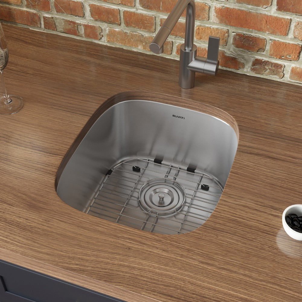 Ruvati Parmi 12.5 x 18 inch Undermount Bar Sink