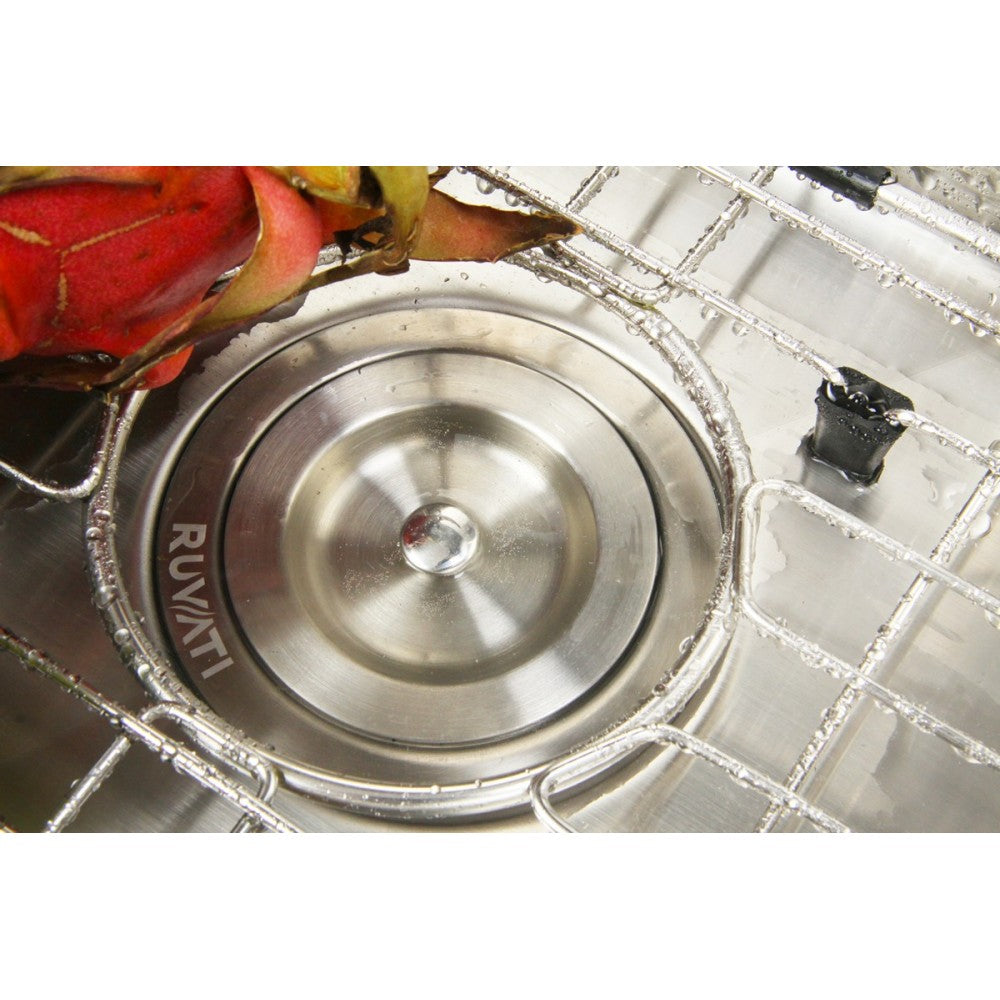 Ruvati Parmi 30 x 18.125 inch Undermount Stainless Steel Kitchen Sink