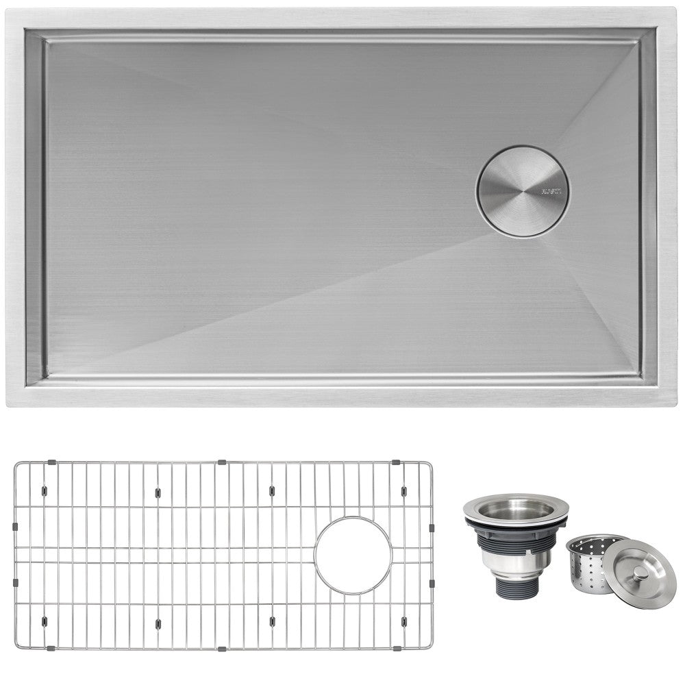 Ruvati Tribeca 36 x 19 inch Undermount Stainless Steel Kitchen Sink