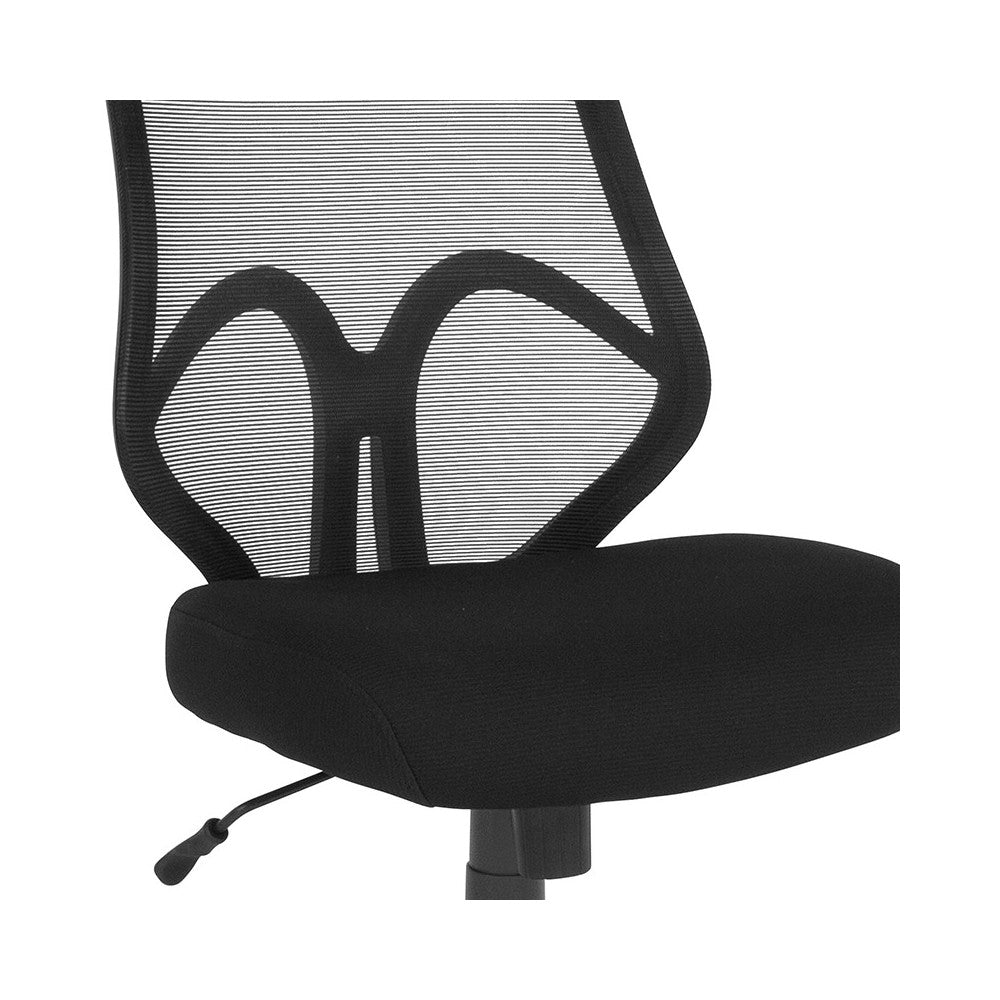 Salerno Series High Back Black Mesh Office Chair