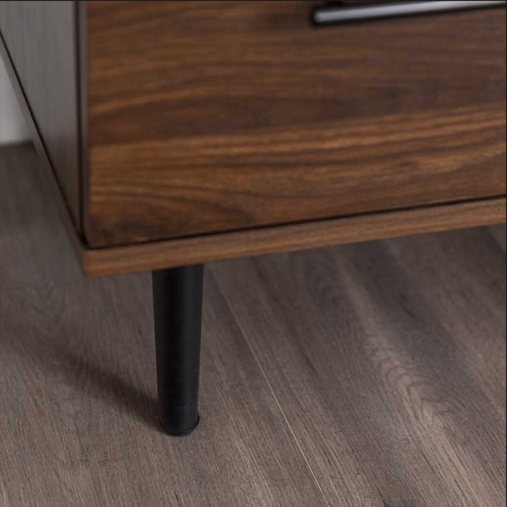 Savanna Modern Wood 6 Drawer Dresser - Dark Walnut