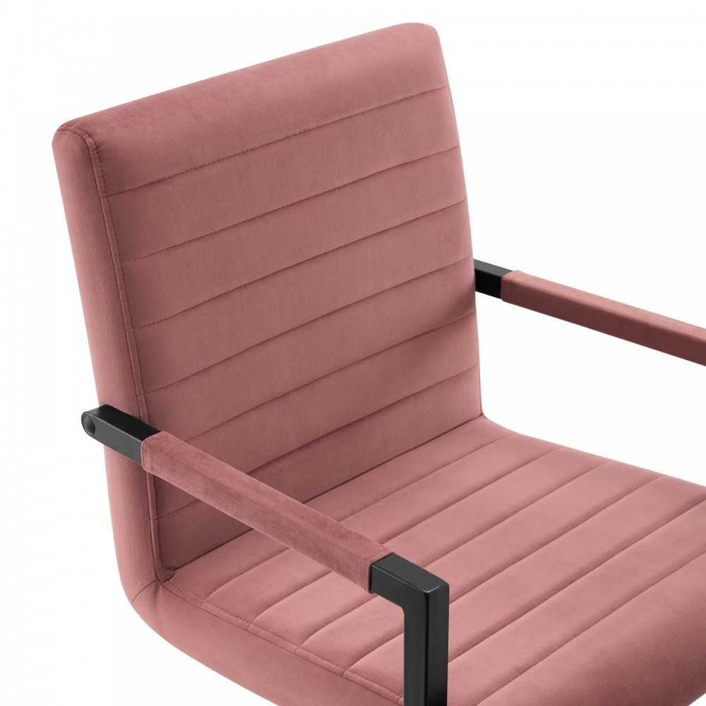 Savoy Performance Velvet Dining Chairs - Set of 2, Dusty Rose