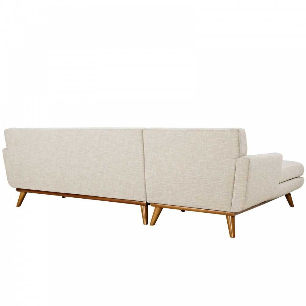 se Left-Facing Sectional Sofa, Beige