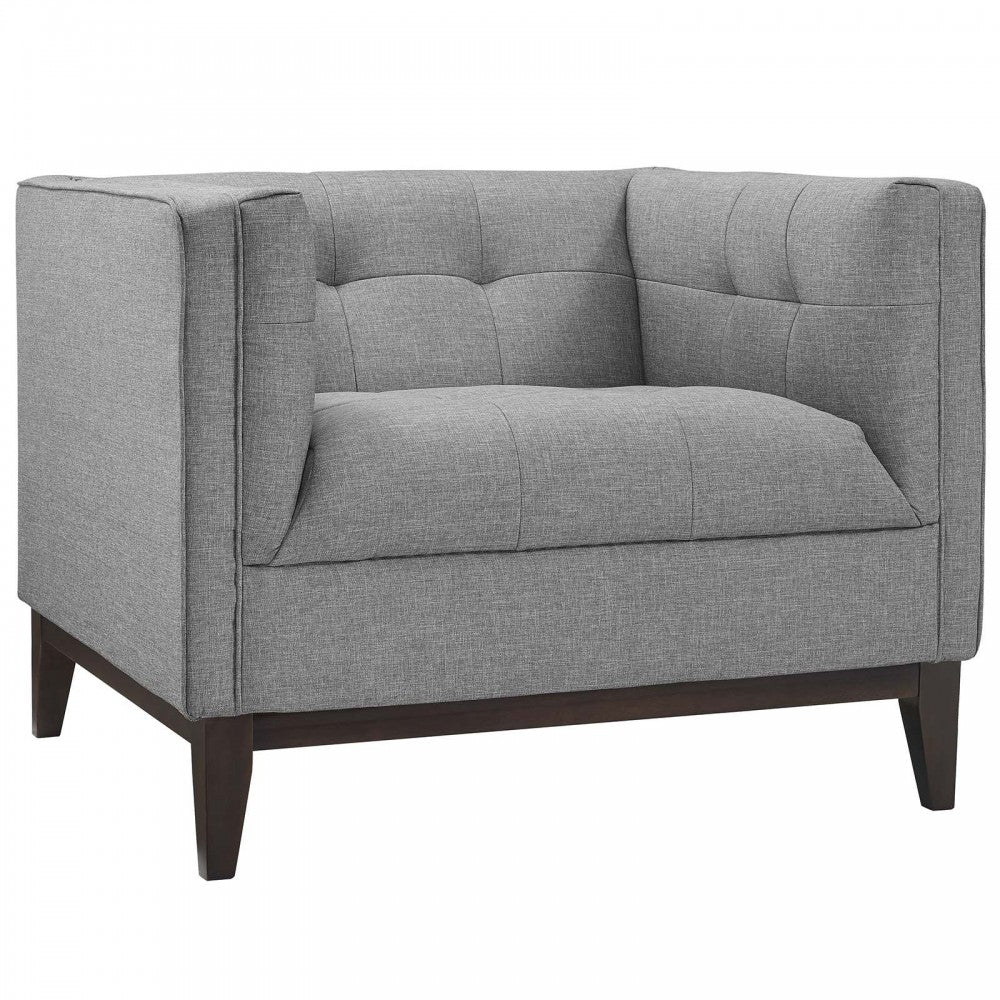 Serve Living Room Set Set of 2, Light Gray