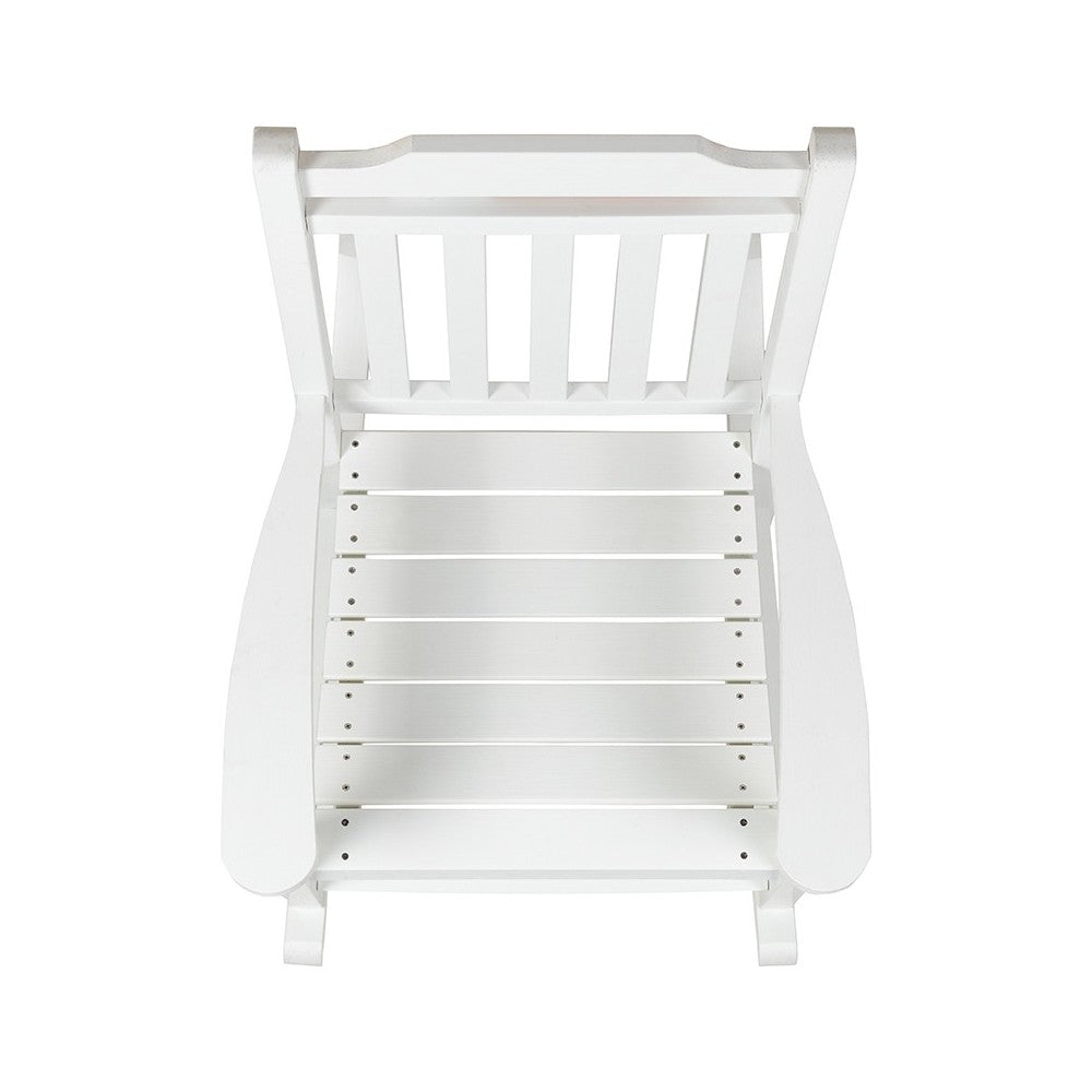 Set of 2 Winston All-Weather Rocking Chair in White Faux Wood