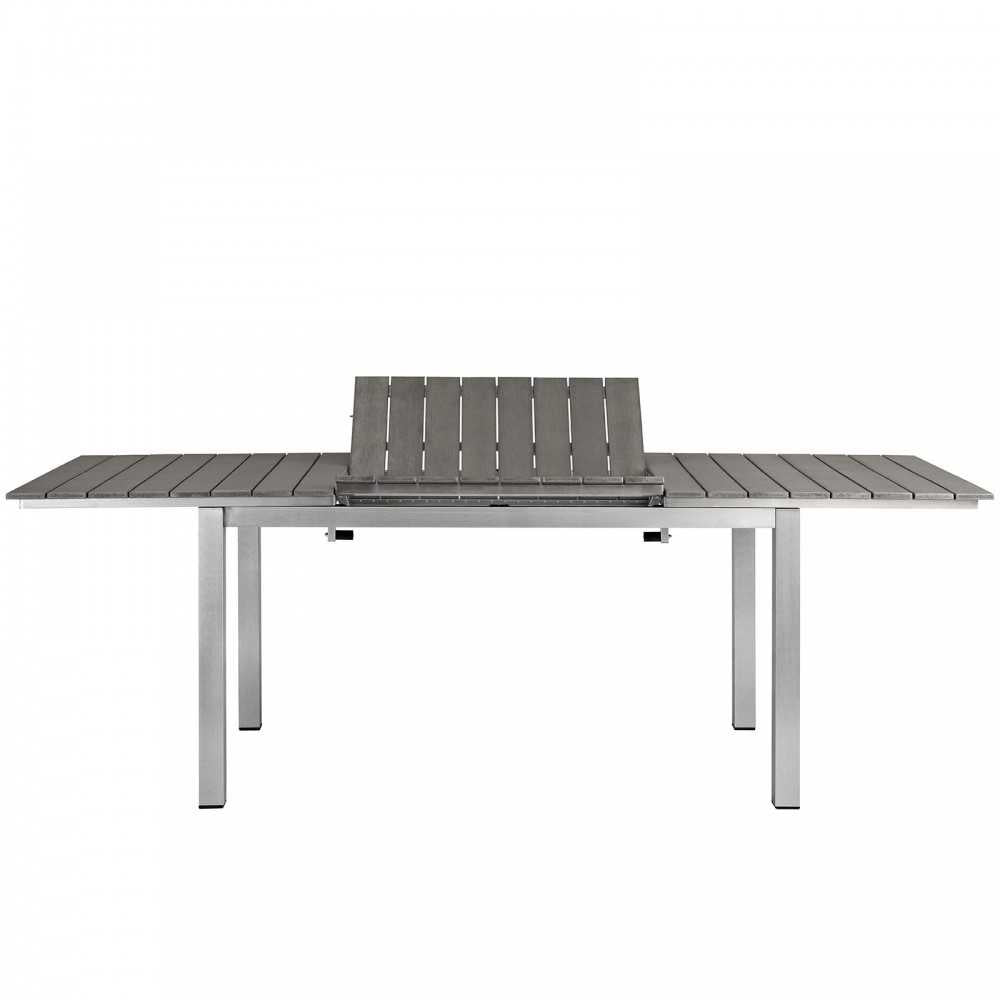 Shore Outdoor Patio Wood Dining Table