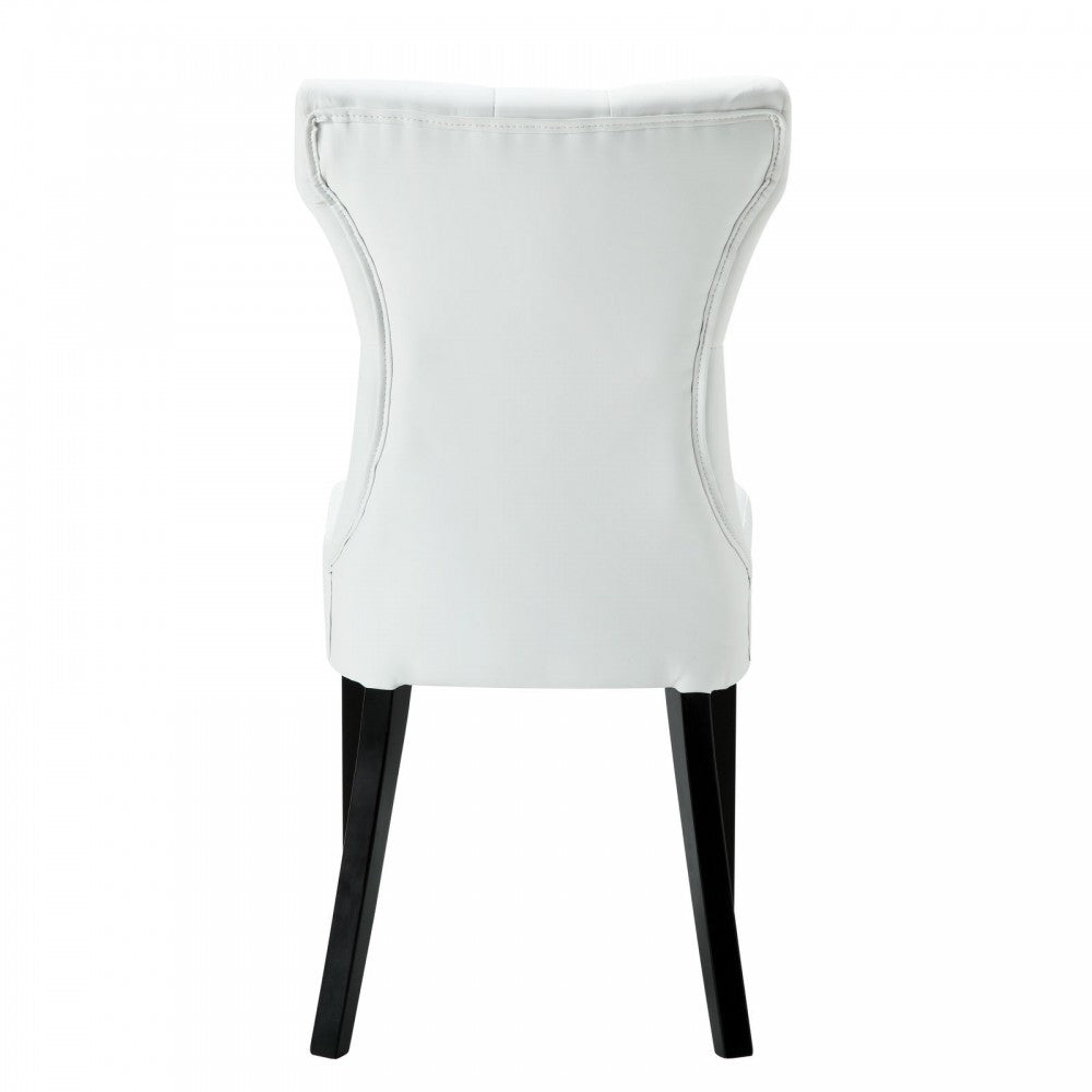 Silhouette Dining Chairs Set of 2, White
