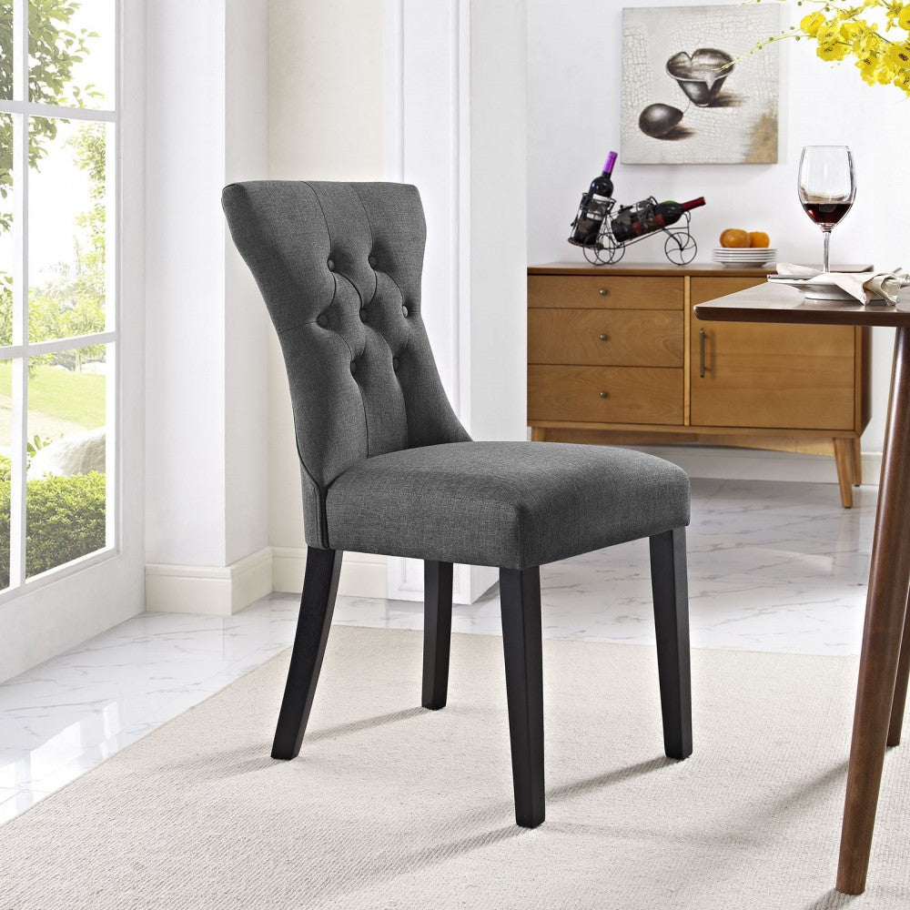 Silhouette Dining Side Chair, Gray