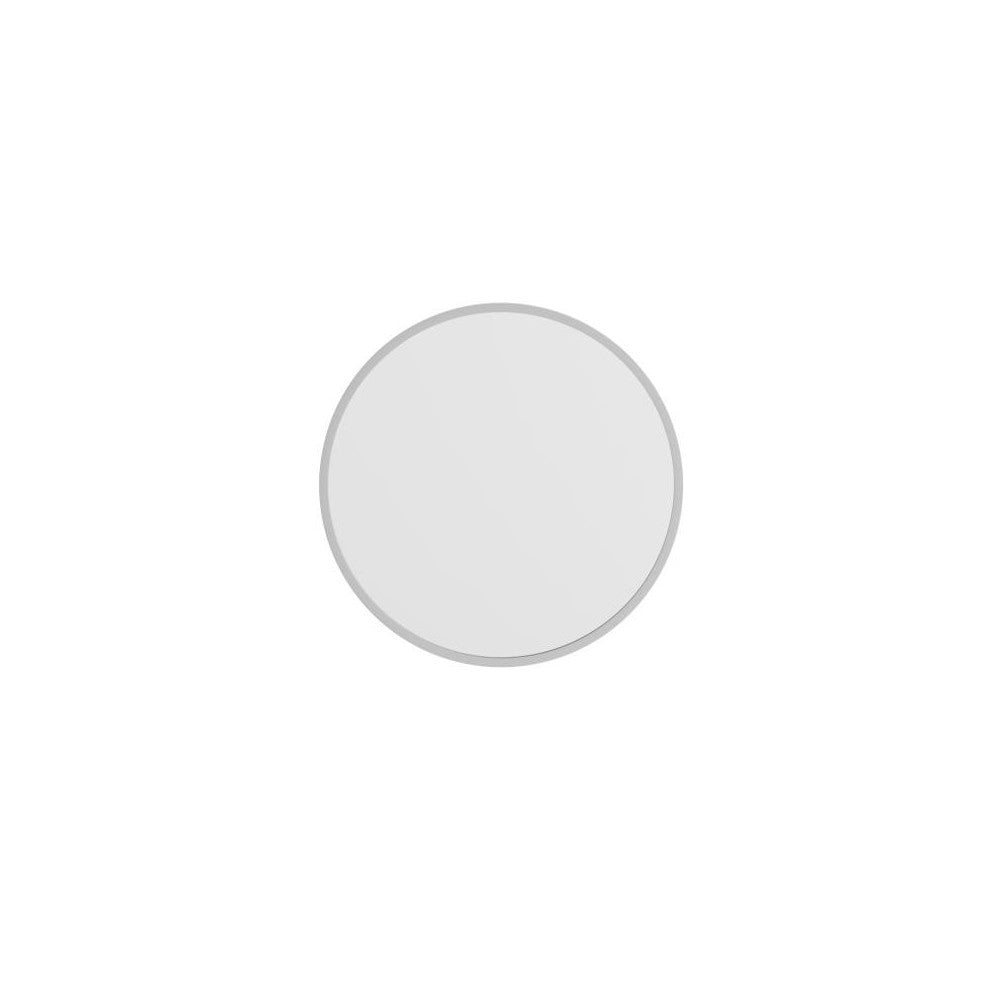 Silver 20" Round Wall Mirror