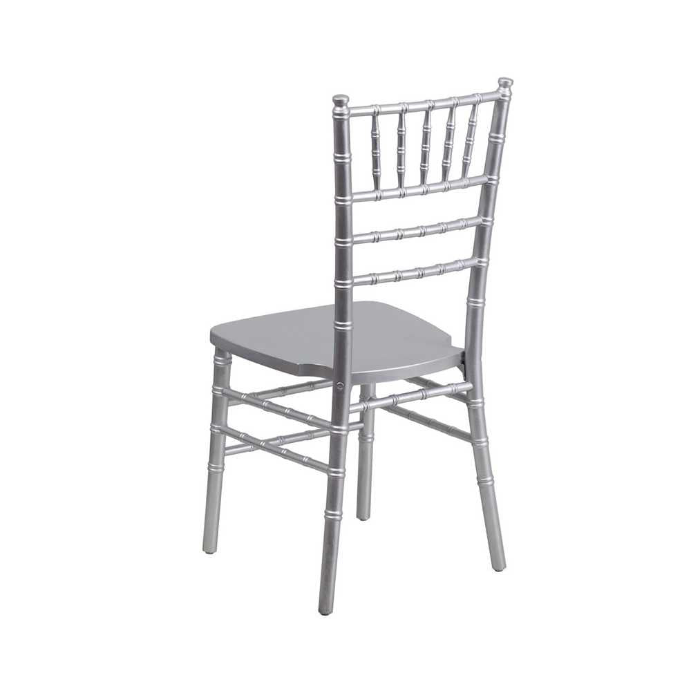 Silver Wood Chiavari Chair