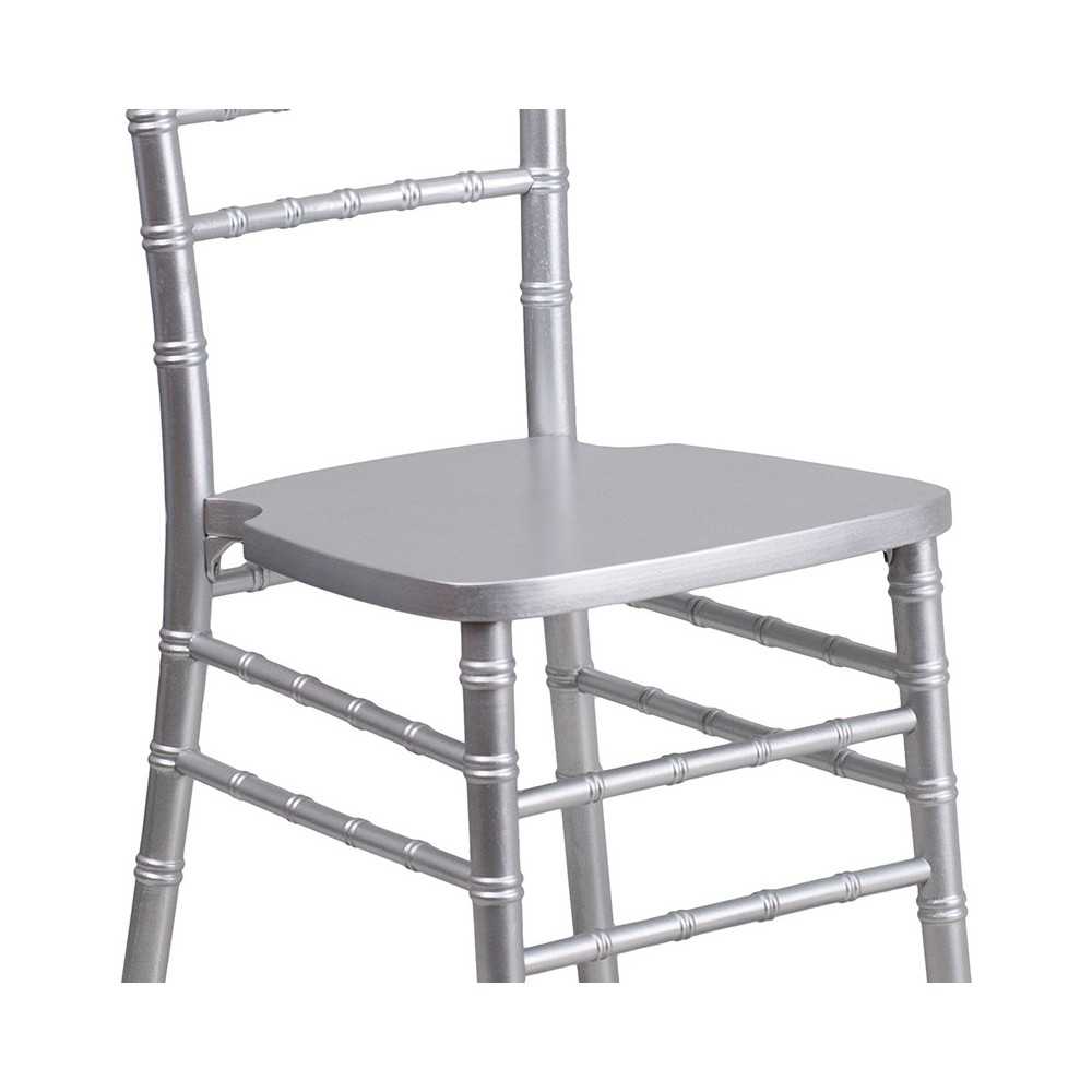 Silver Wood Chiavari Chair