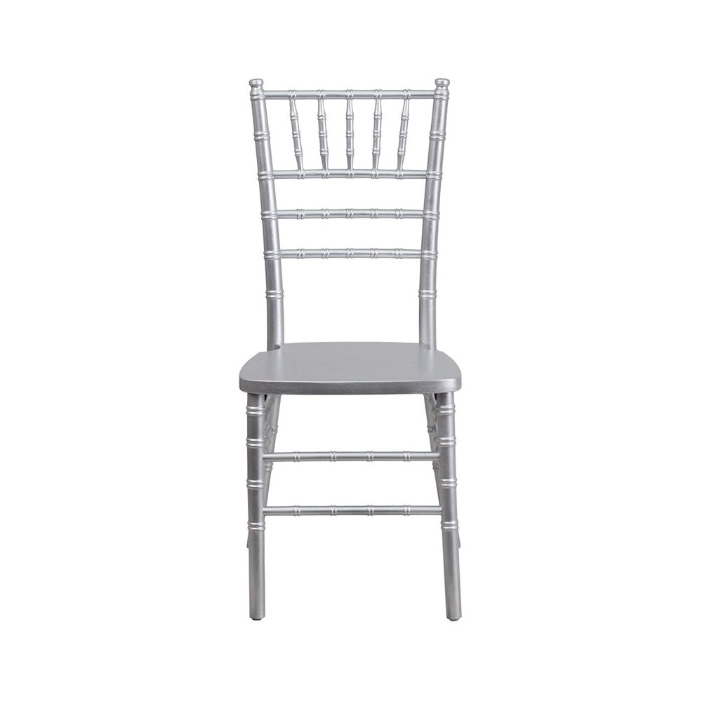 Silver Wood Chiavari Chair