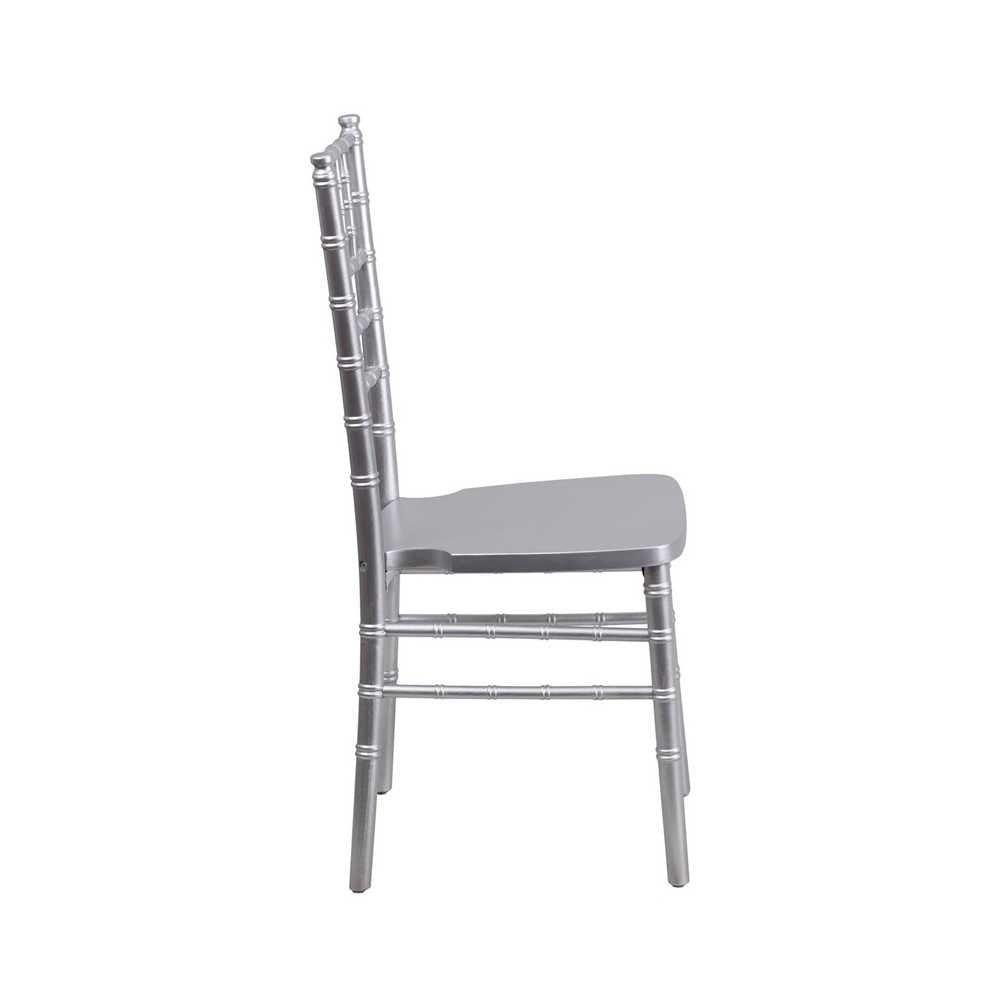 Silver Wood Chiavari Chair