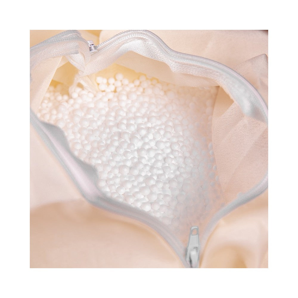 Small Solid Purple Bean Bag Chair for Kids and Teens