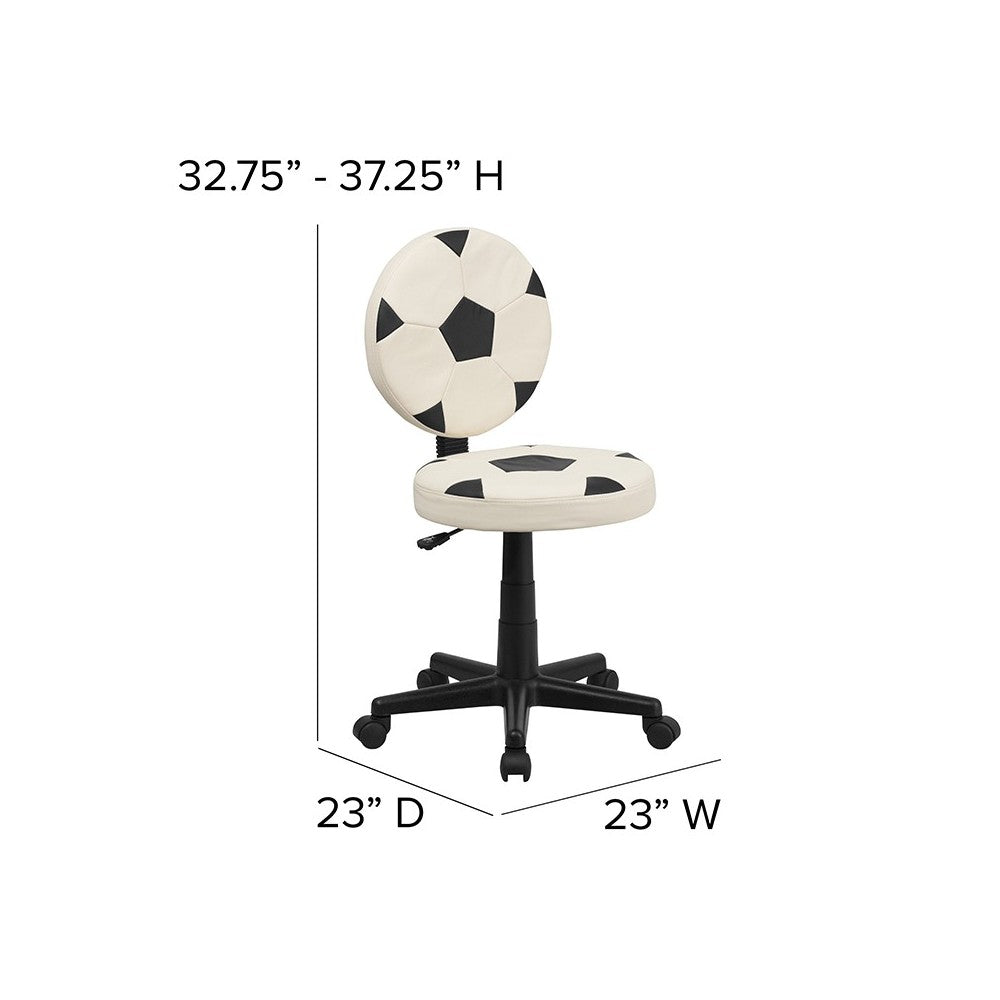 Soccer Swivel Task Office Chair
