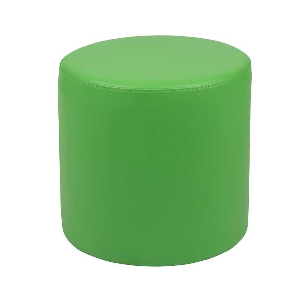 Soft Seating Collaborative Circle for Classrooms and Common Spaces - 18" Seat Height (Green)