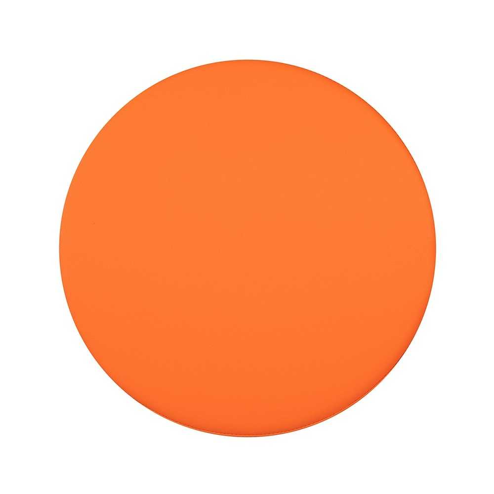Soft Seating Collaborative Circle for Classrooms and Common Spaces - 18" Seat Height (Orange)