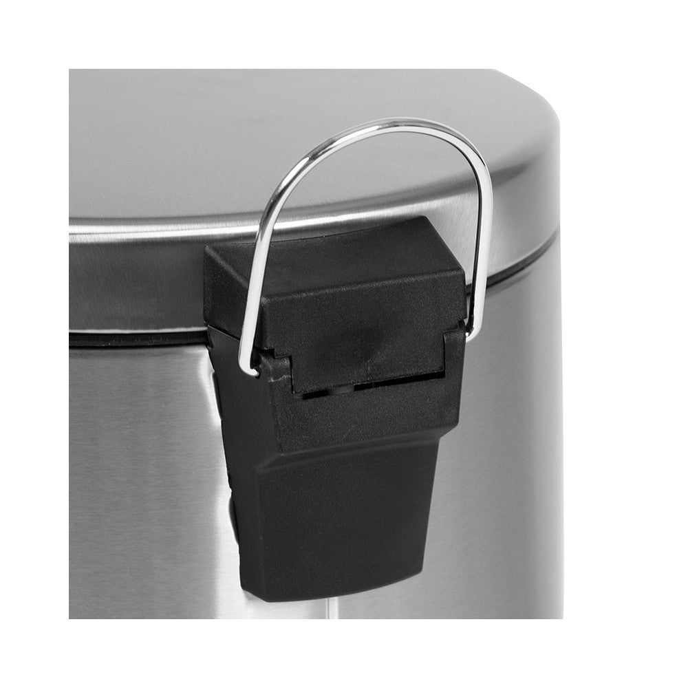 Stainless Steel Fingerprint Resistant Soft Close, Step Trash Can - 12L (3.2 Gallons)