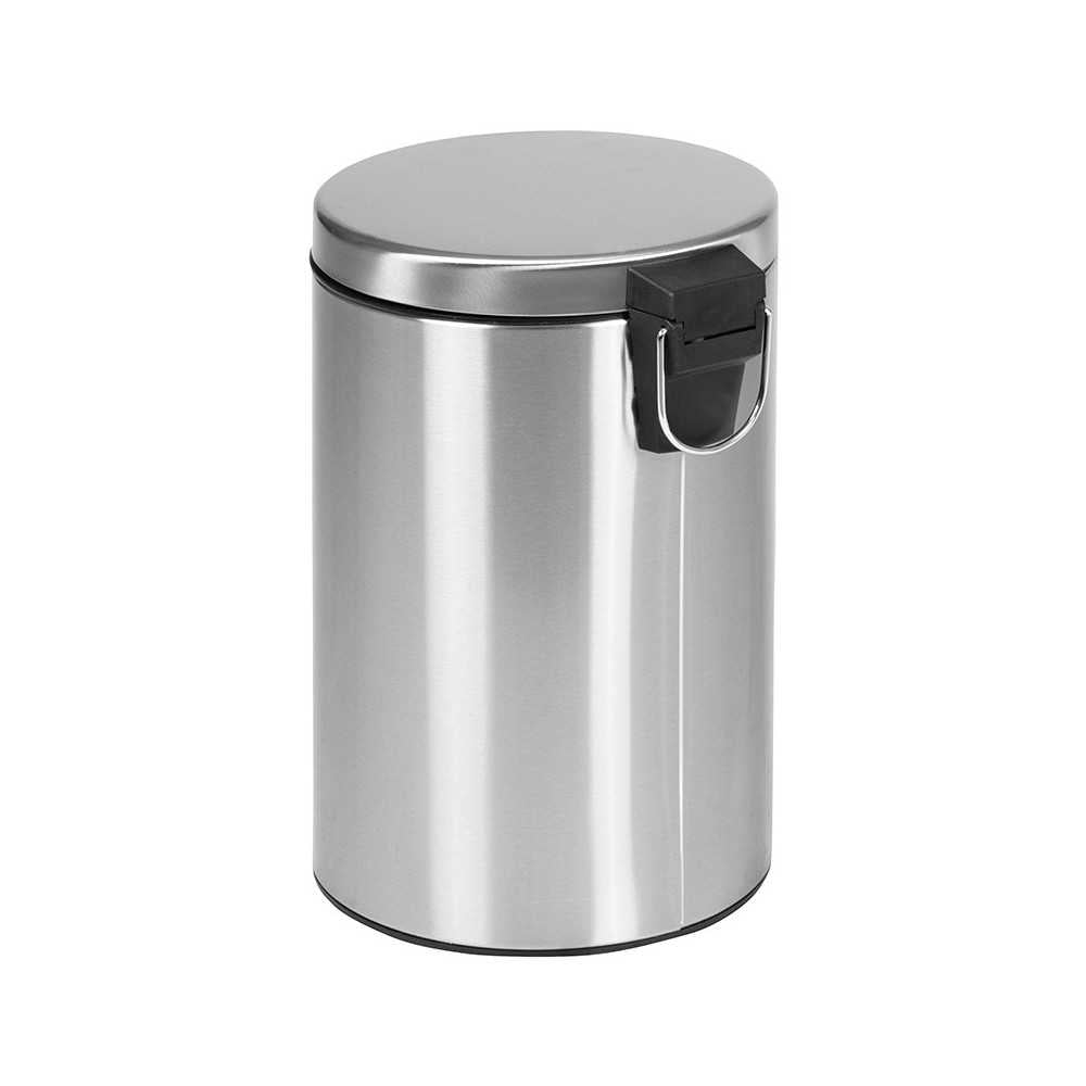 Stainless Steel Fingerprint Resistant Soft Close, Step Trash Can - 12L (3.2 Gallons)