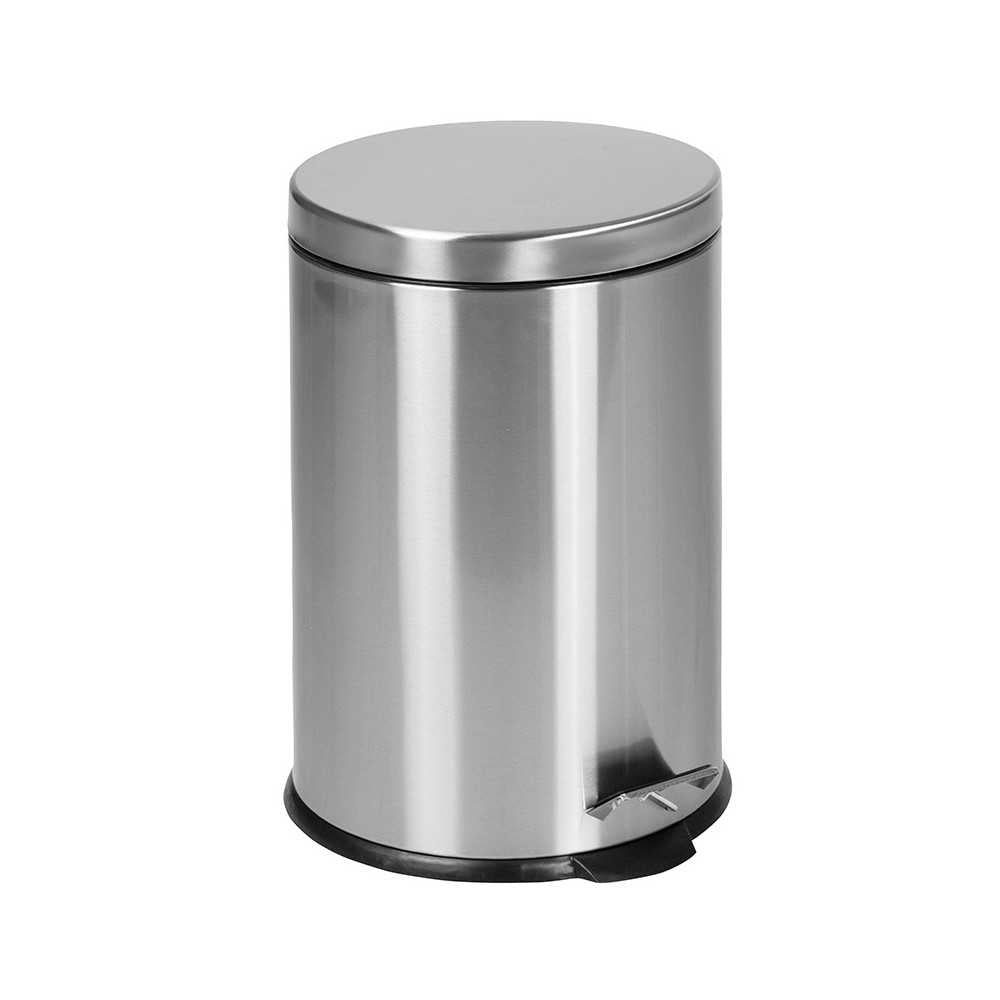 Stainless Steel Fingerprint Resistant Soft Close, Step Trash Can - 20L (5.3 Gallons)